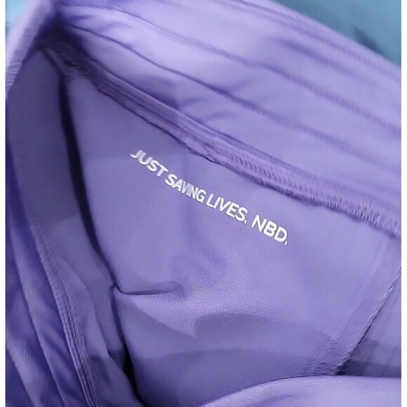 Figs Zamora joggers scrub pants in color amethyst purple size XS Petite length - Picture 13 of 14